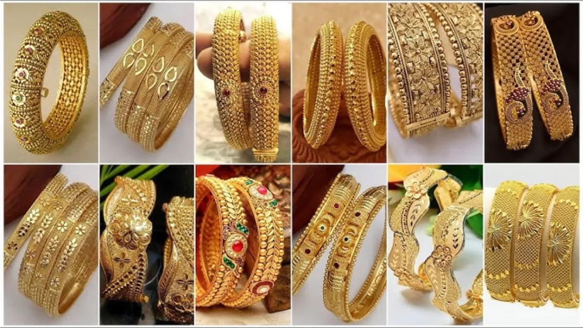 Top 20 Latest Designs of Gold Bangles in India