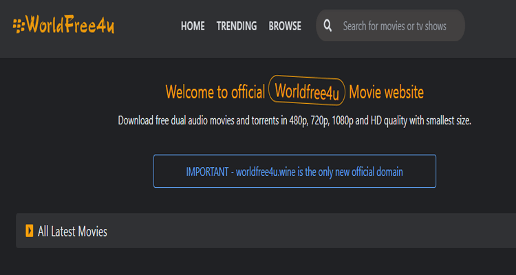 Worldfree4u: Download Free Latest Bollywood Movies