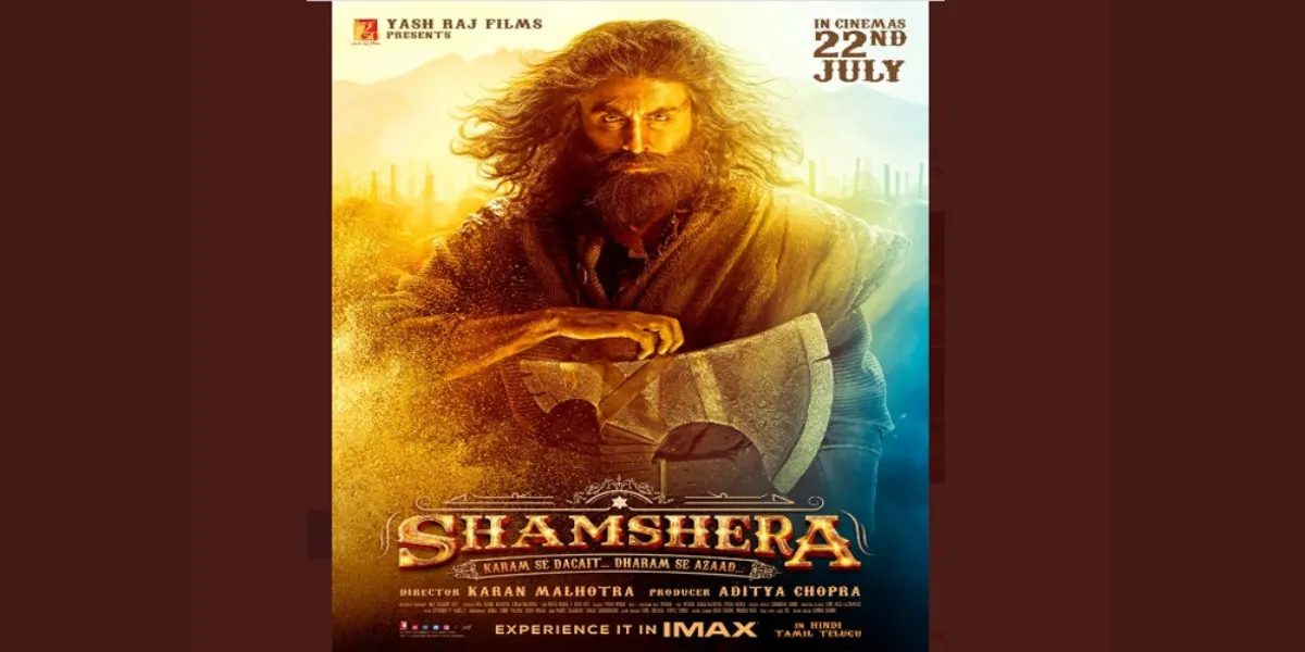 Shamshera Looks: यश राज फिल्म्स ने ‘शमशेरा’ से रणबीर कपूर का फर्स्ट लुक पोस्टर किया रिलीज