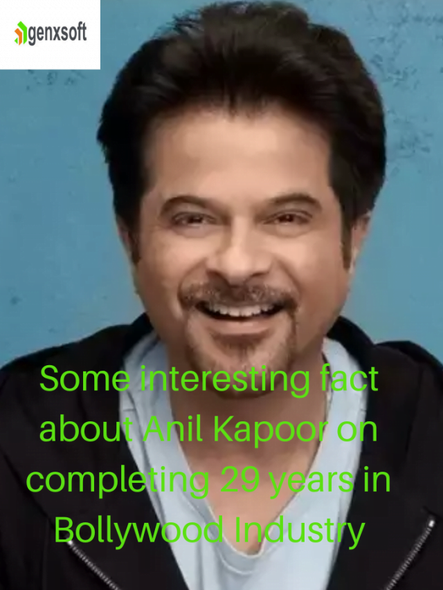 Some interesting fact about Anil Kapoor on completing 39 years in Bollywood Industry