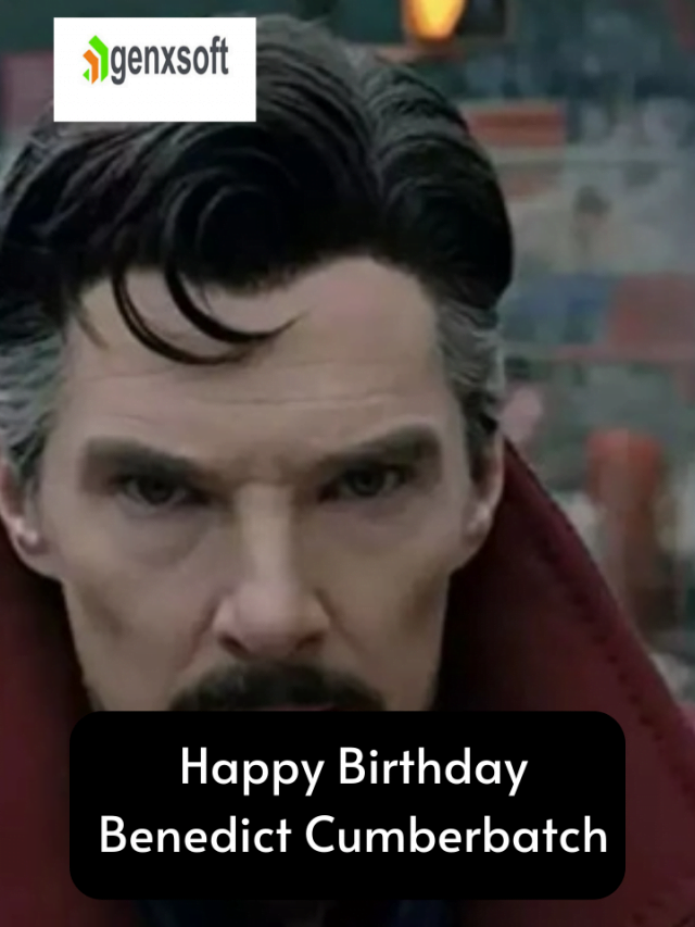 Happy Birthday Benedict Cumberbatch Marver SuperHero Doctor Strange in the Multiverse of Madness