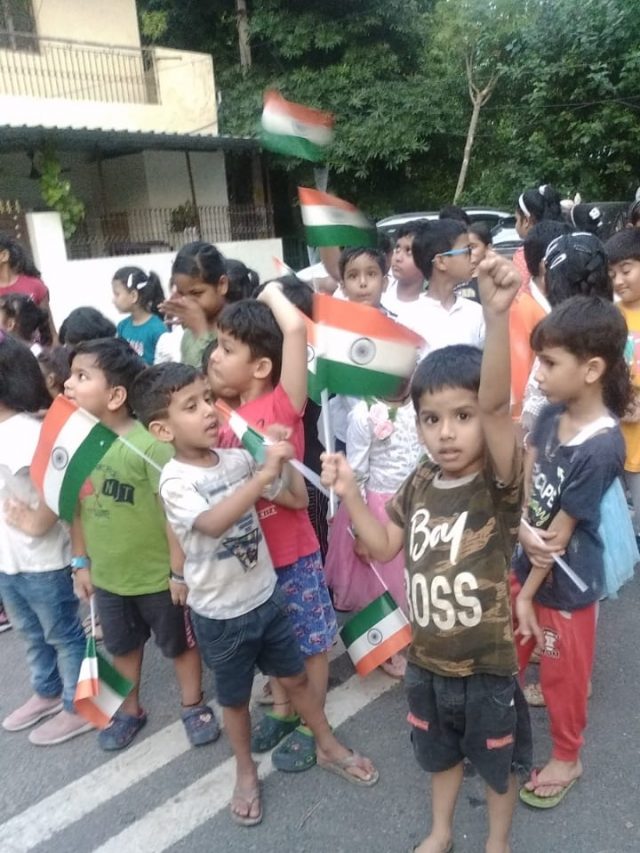 Independence Day Celebration in Dilshad Garden, a glimpse