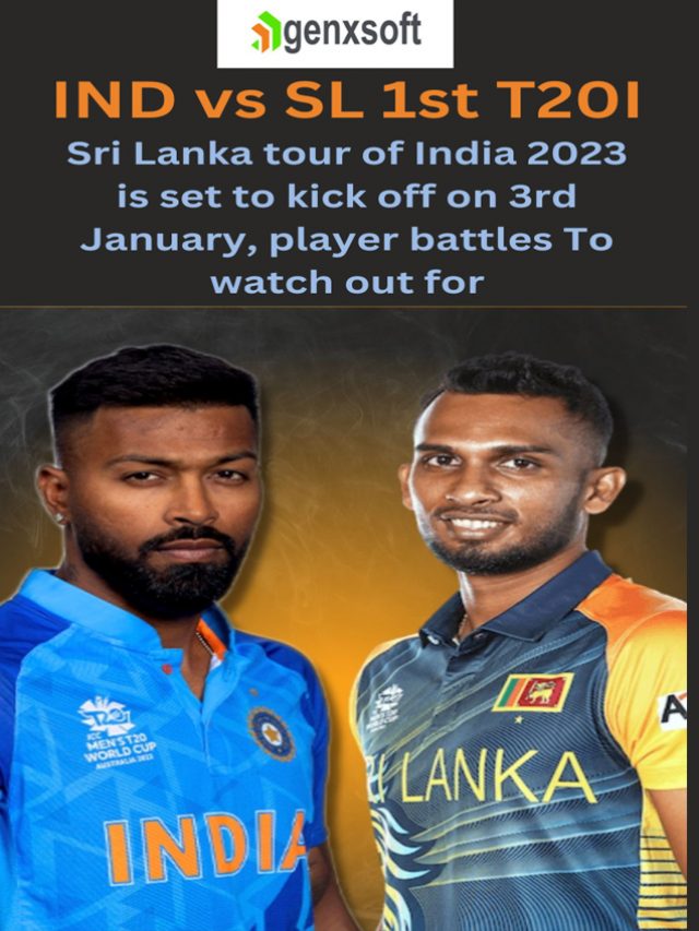 IND vs SL 1st T20I Sri Lanka tour of India 2023 is set to kick off on 3rd January, player battles to watch out for