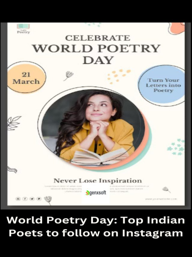 World Poetry Day Top Indian Poets to follow on Instagram