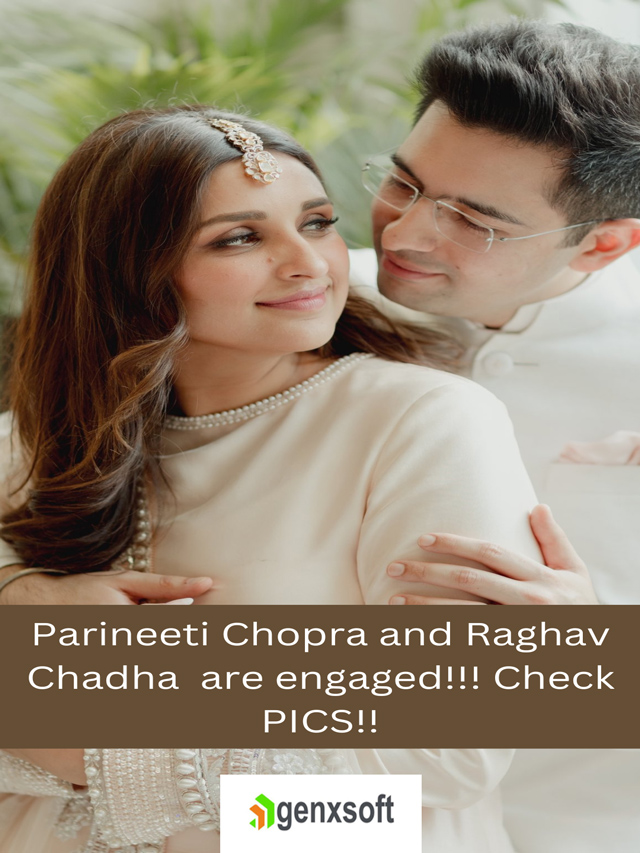 Parineeti Chopra and Raghav Chadha  are engaged!!! Check PICS!!