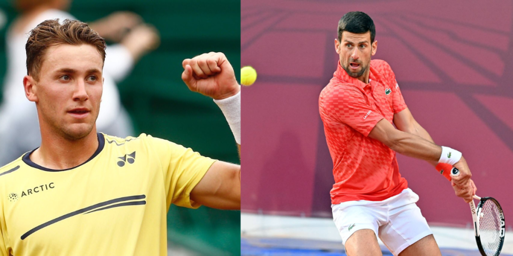 Casper Ruud to clash with Novak Djokovic in final of French Open men’s singles