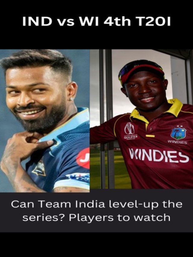 IND vs WI 4th T20I: Can Team India level-up the series? Players to watch