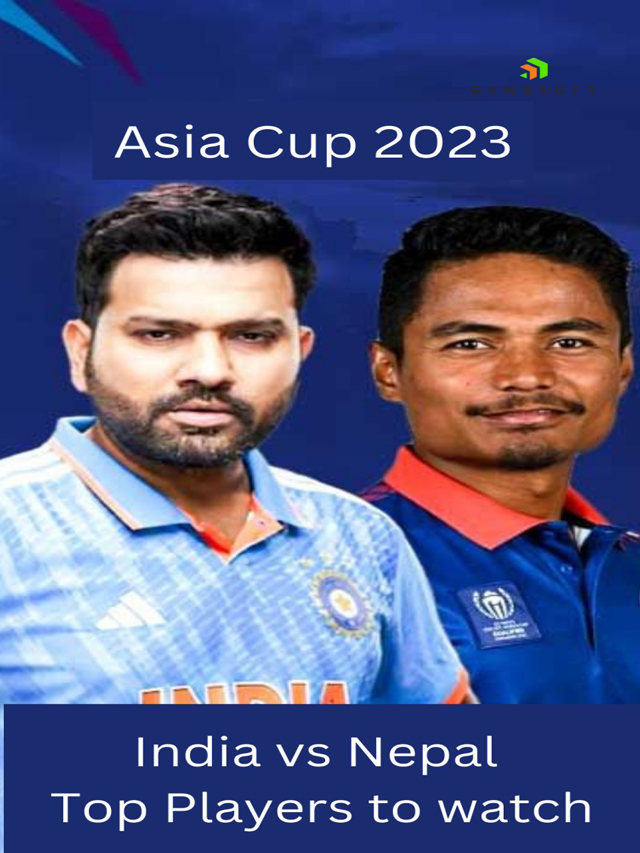 Asia Cup 2023, India vs Nepal Top Players to watch