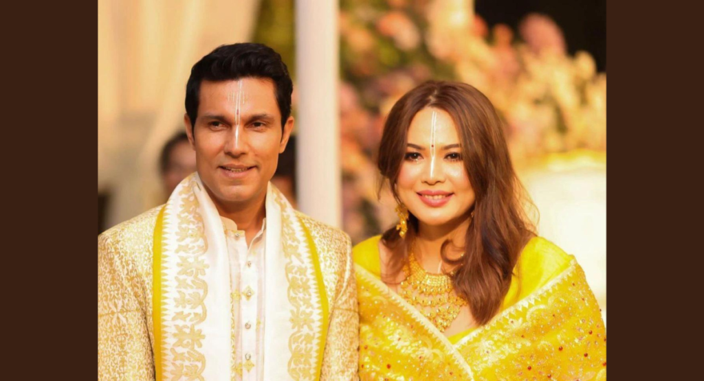 Randeep Hooda and Lin Laishram