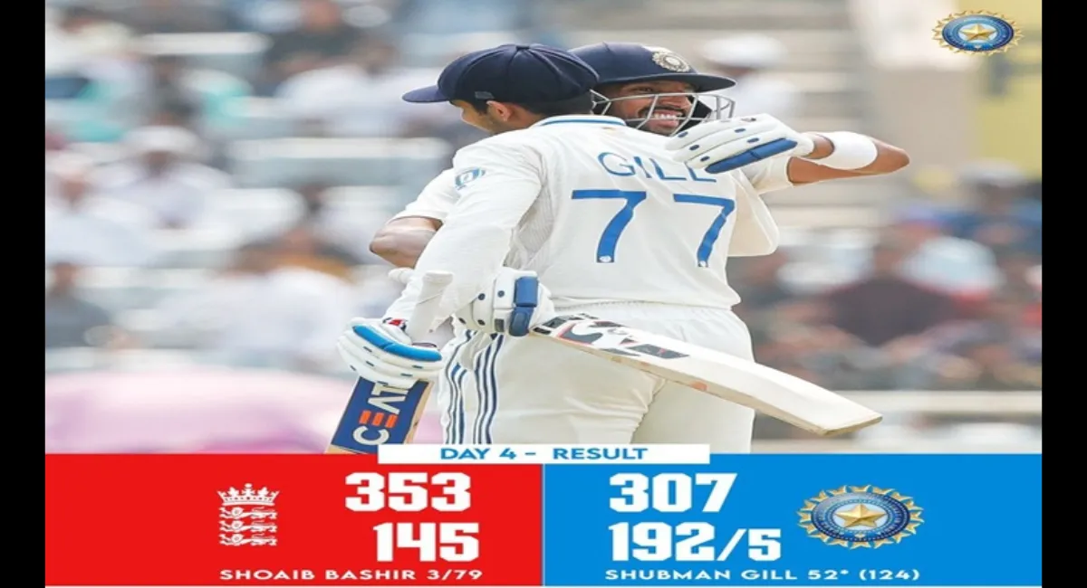 Ind vs Eng: India beat England by 5 wickets in fourth Test in Ranchi