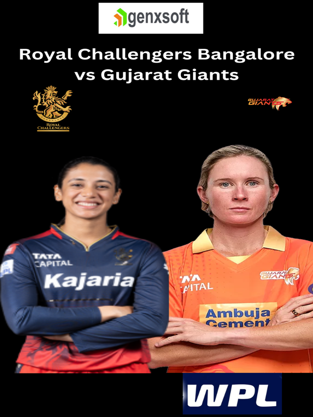 WPL 2024 Royal Challengers Bangalore Set to Face Gujarat Giants, Spotlight on Key Players