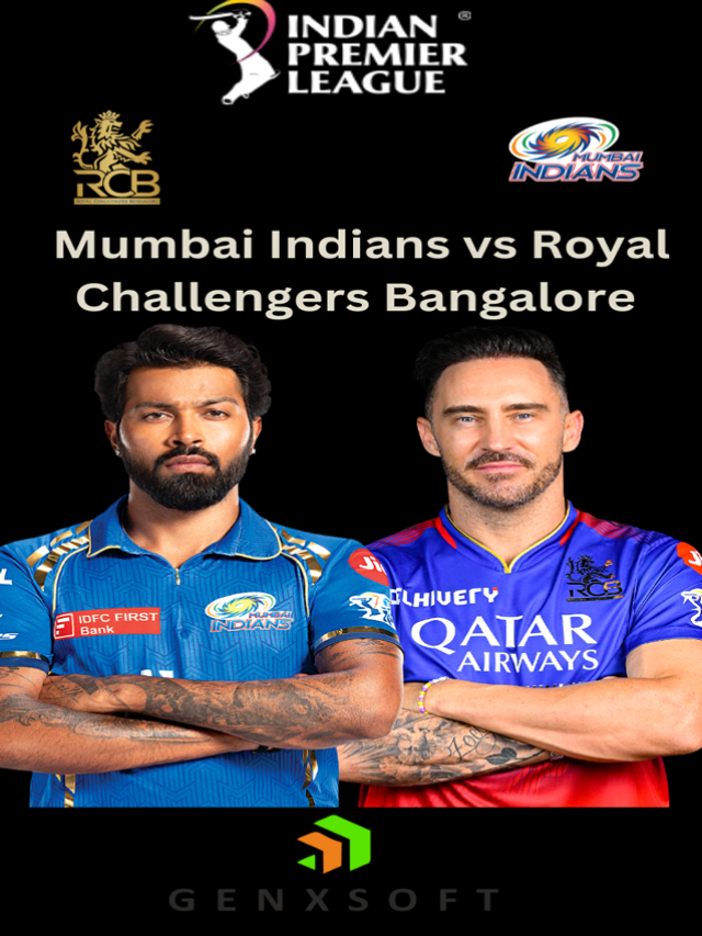 MI vs RCB Mumbai Indians and Royal Challengers Bengaluru will look to make it two wins