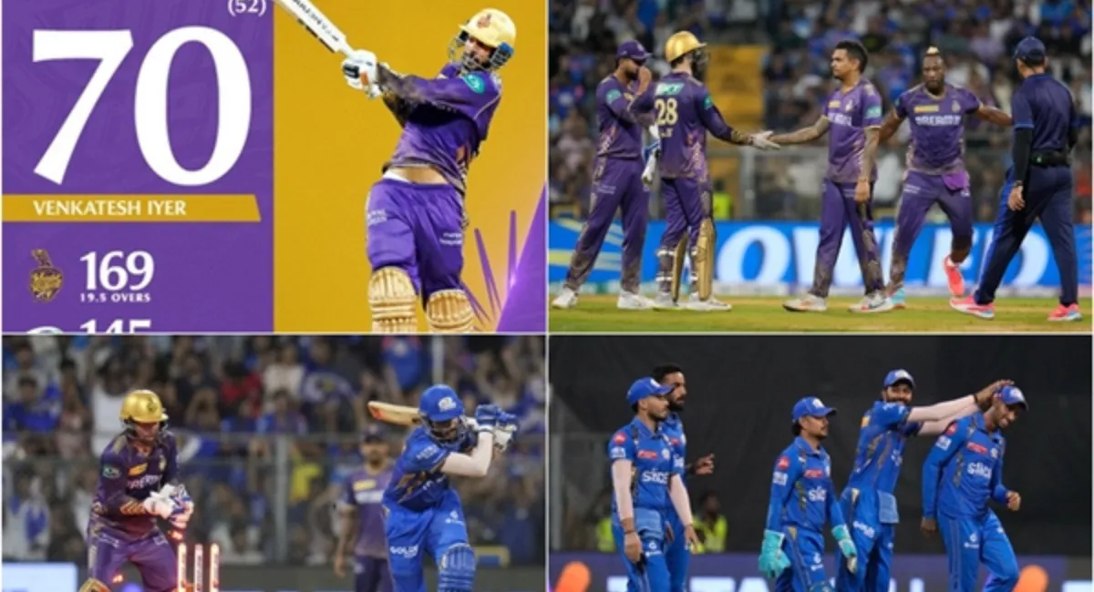 KKR vs MI: Kolkata Knight Riders Beat Mumbai Indians By 24 Runs In Mumbai