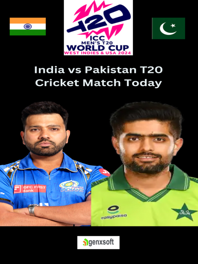 Thrilling Showdown India vs Pakistan T20 Cricket Match Today