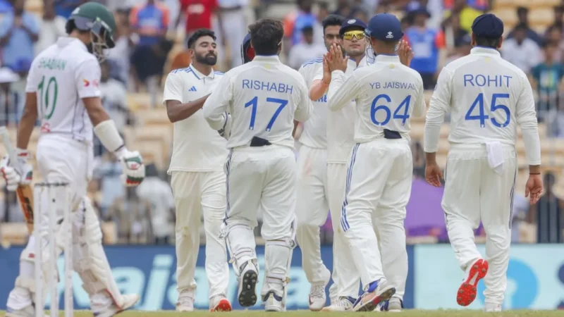 India Defeat Bangladesh in Chennai Test, Lead Series 1-0