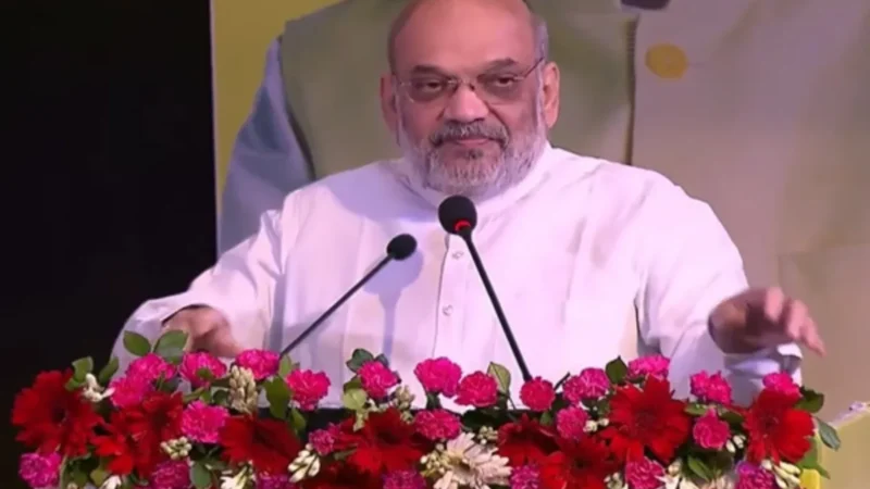 Amit Shah Unveils BJP’s Sankalp Patra for Jharkhand Assembly elections