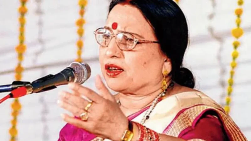 Veteran Folk Singer Sharda Sinha Passes Away at 72