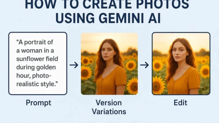 How to Create Photos with Gemini AI