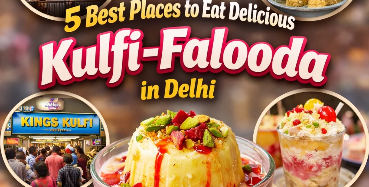 Kulfi-Falooda in Delhi